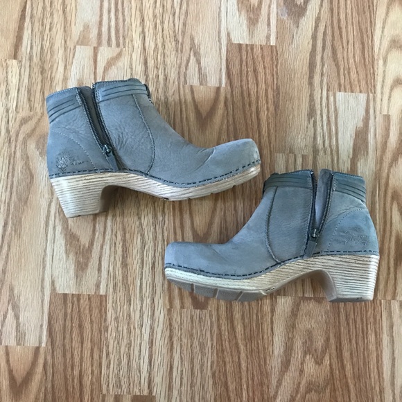 COPY - Dansko Markie Fringe nubuck leather booties - Picture 4 of 6